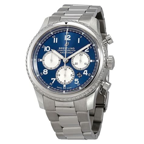 Breitling Navitimer 8 Chronograph Automatic Chronometer Blue 